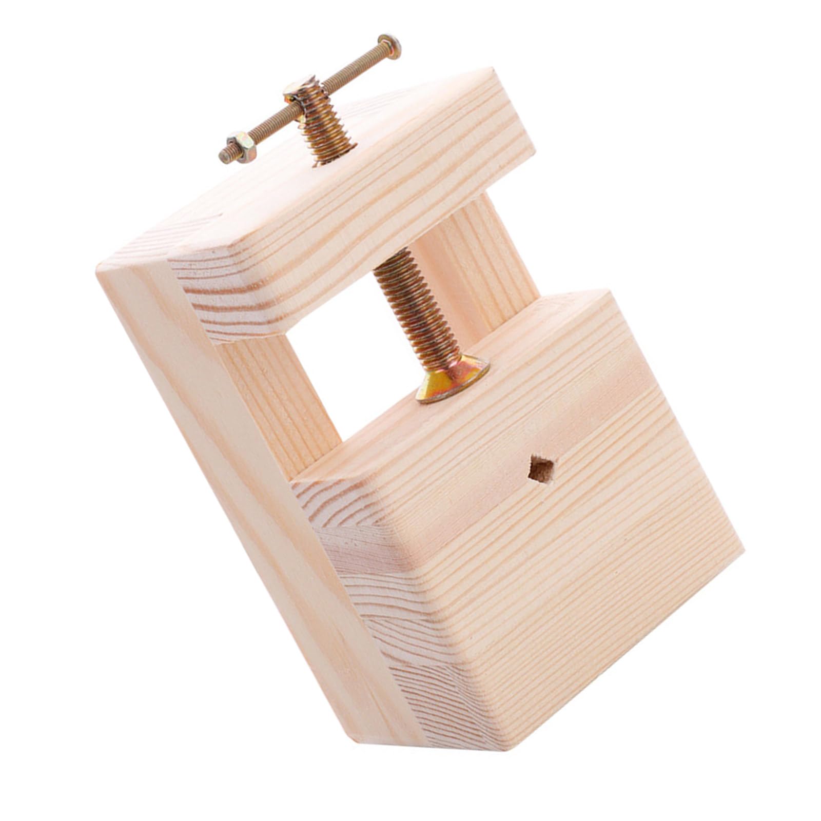 Buxuaaaa Engraved Seal Handcraft Tool Stamp Engraved Bed Seal Carving Stamp Tool Clamp Fixing Carved Bed
