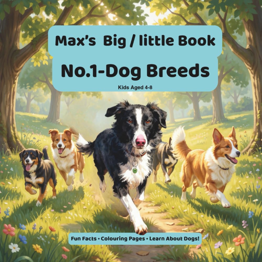 Max's Big/little Book No.1- Dog Breeds (Max's Adventure Activity Books)