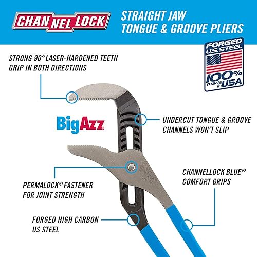 Miniatura 2 de Channellock 480 20-14-pulgadas Alicates multitoma