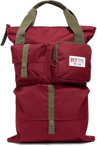 Under Armour Project Rock Red One Mochila Unisex (625) Cardenal/Marina Od Verde/
