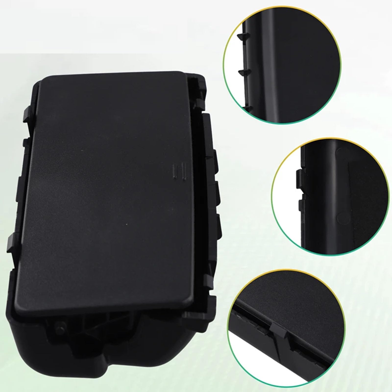Akcesoria do wnętrza samochodu Overhead etui na okulary przeciwsłoneczne z mechanizmem szybkiego otwierania LR086387 do Discovery 5 Defender 90/110/130 oszczędność miejsca przegroda na