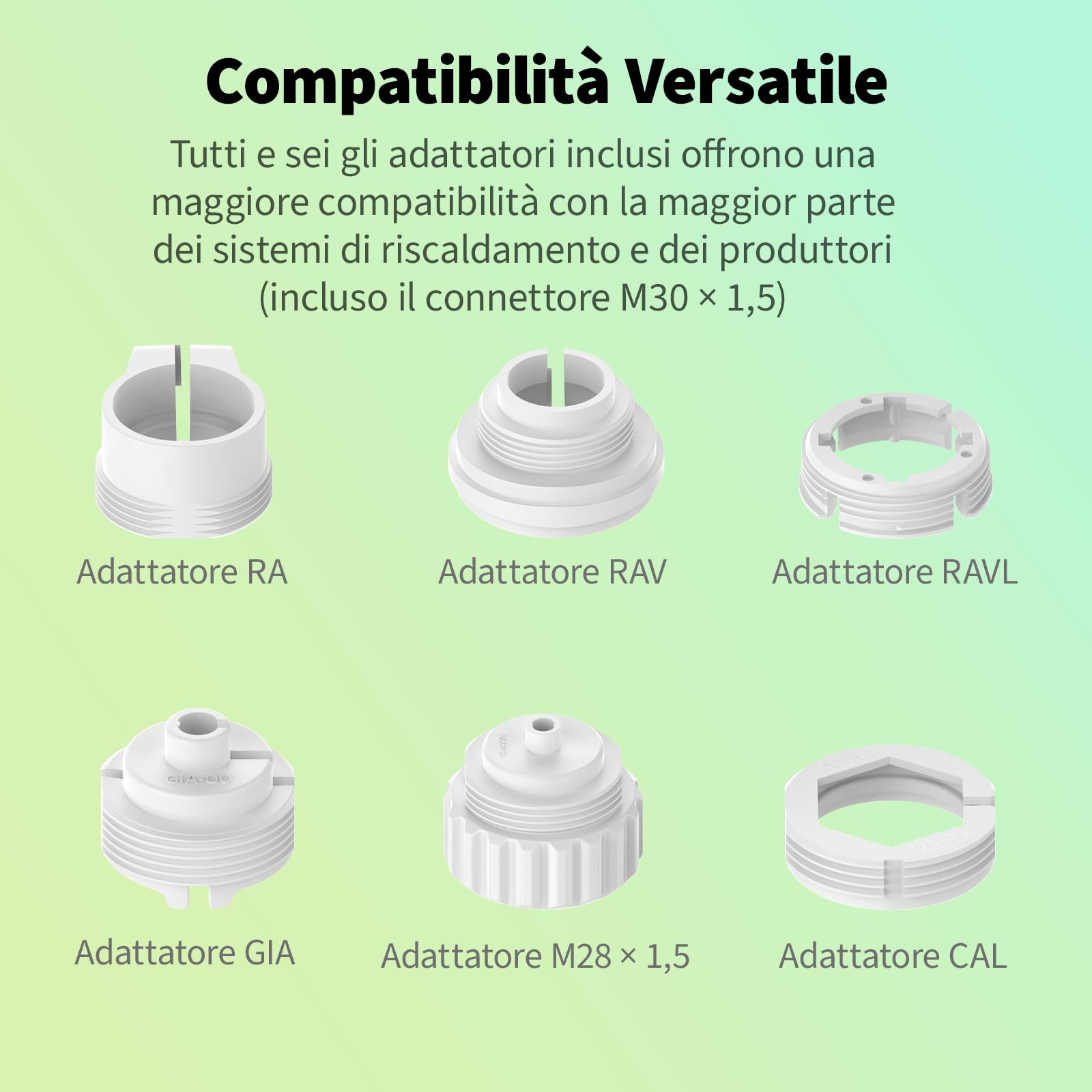 Aqara Termostato da Radiatore W600 Intelligente Thread/Zigbee, Valvola Termostatica Intelligente con Programmazione, Compatibile con Homekit, Home Assistant, Alexa, Google Home