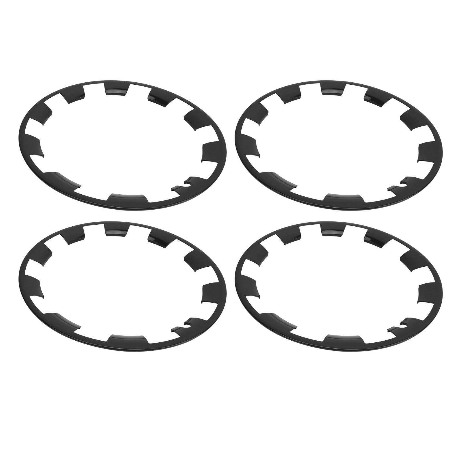 Protezioni per Cerchioni per Ruote per Auto da 4 Pezzi - Striscia di Decorazione 'anello delle Guardie del Bordo del per con da 20 Pollici (#1)