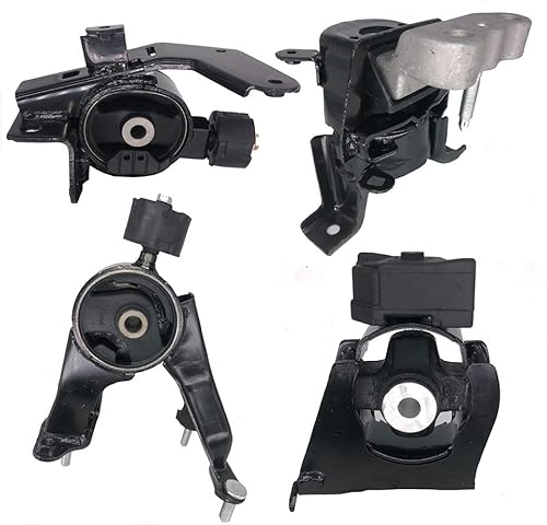 Soporte de motor compatible con Toyota Corolla 1.8L 2009 2010 2011 2012 2013 y Toyota Matrix 1.8L 2009-2010 Pontiac Vibe 1.8L FWD4PCS A62015 A62023