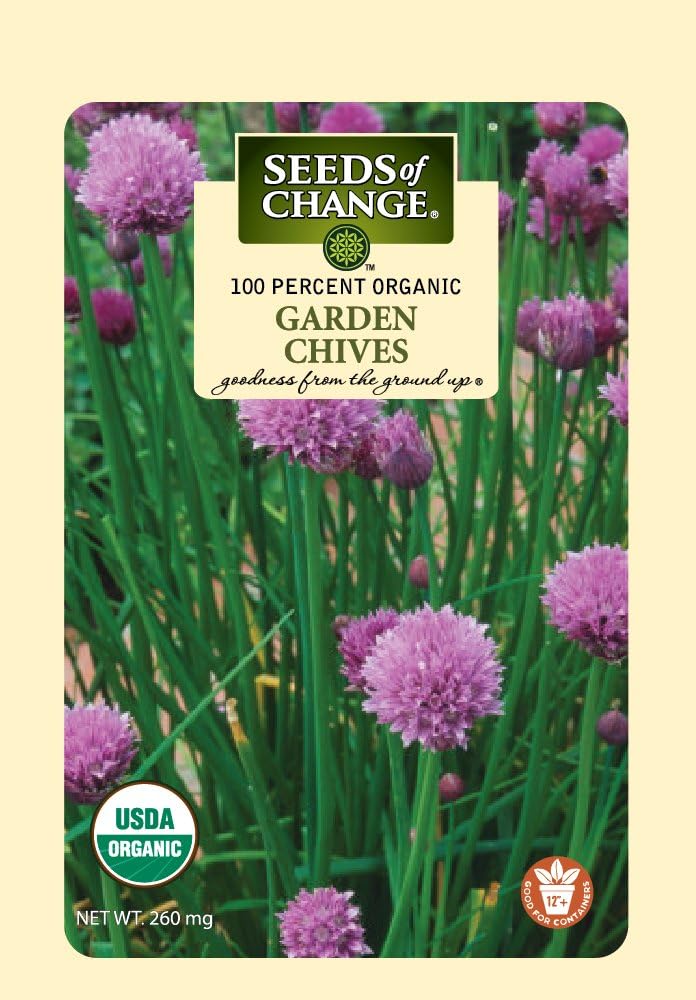 Seeds Of Change 7389 Garden Chives, Green