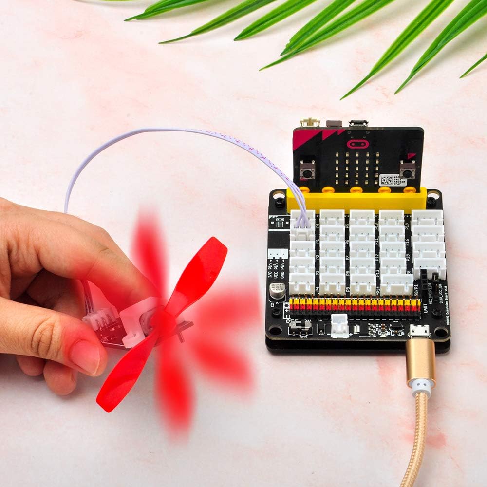 OSOYOO Starter Kit for BBC Micro:bit | Early STEM Education for Beginners | Ultimate Bundle Includes Plug & Play Development Board, 20 Sensors & More | Create Circuits and Integrate