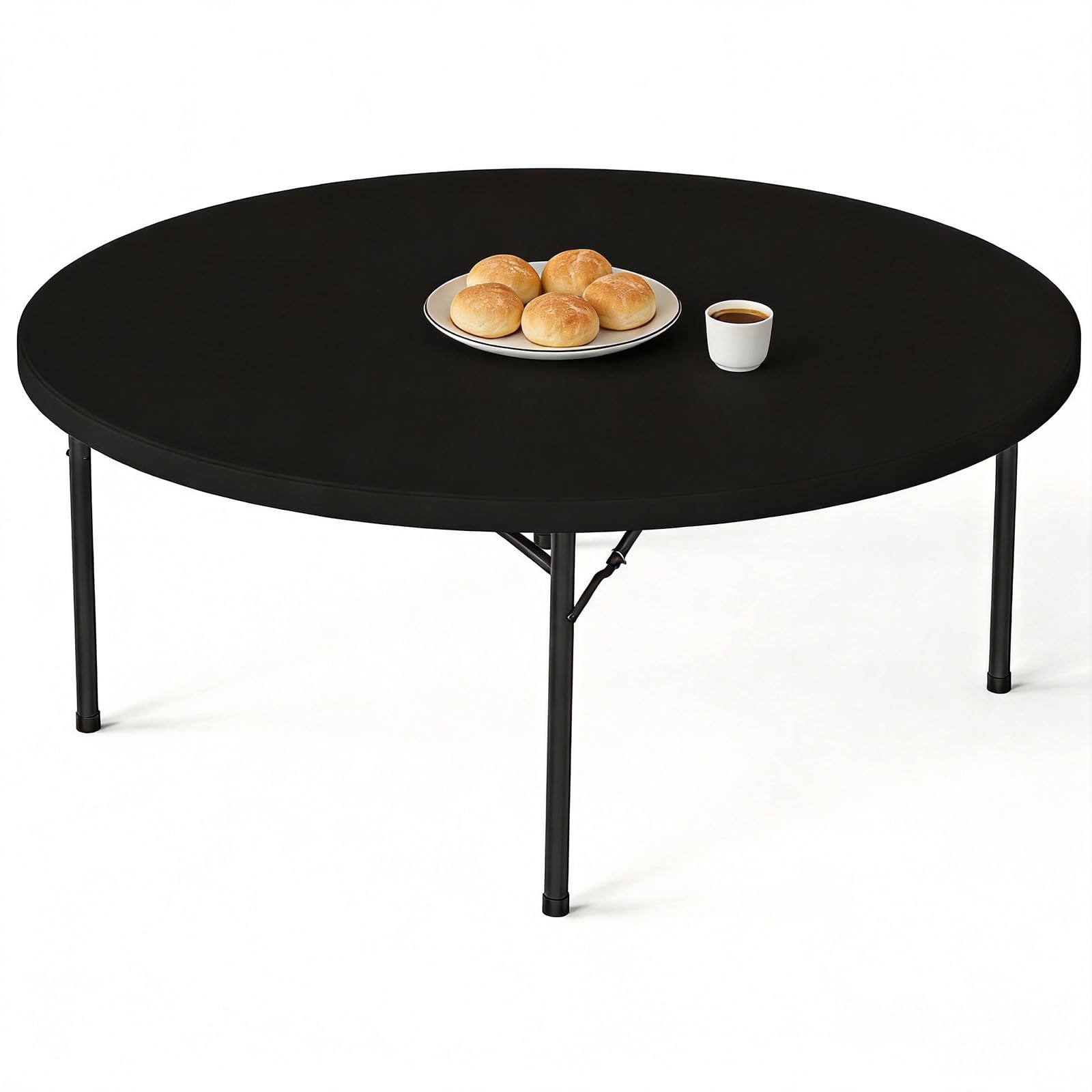 MAKE CHANGES 6FT Round Folding Table