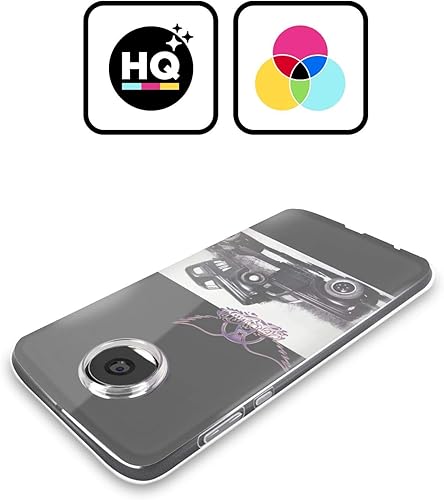 Miniatura 2 de Head Case Designs Officially Licensed Aerosmith The Pump Black and White Gel Case [Military Grade Protection] Compatible with Moto E7 Power/Moto E7i