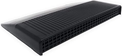 Front Hood Grille Air Intake Compatible with Fiat Panda from 1980 to 2003 (141 141A) + Mounting Kit – Universal Black