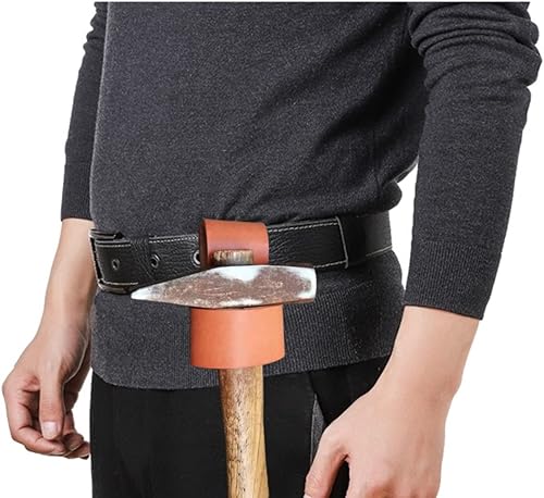 Miniatura 5 de Funda de martillo, soporte de martillo para cinturón de herramientas, funda de hacha con trabilla para cinturón, lazo de martillo de hacha para