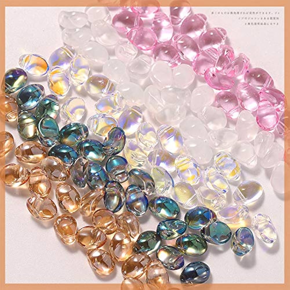 Amazon | 6ボックス カラフル ゼリー シャイニング クリア 水晶