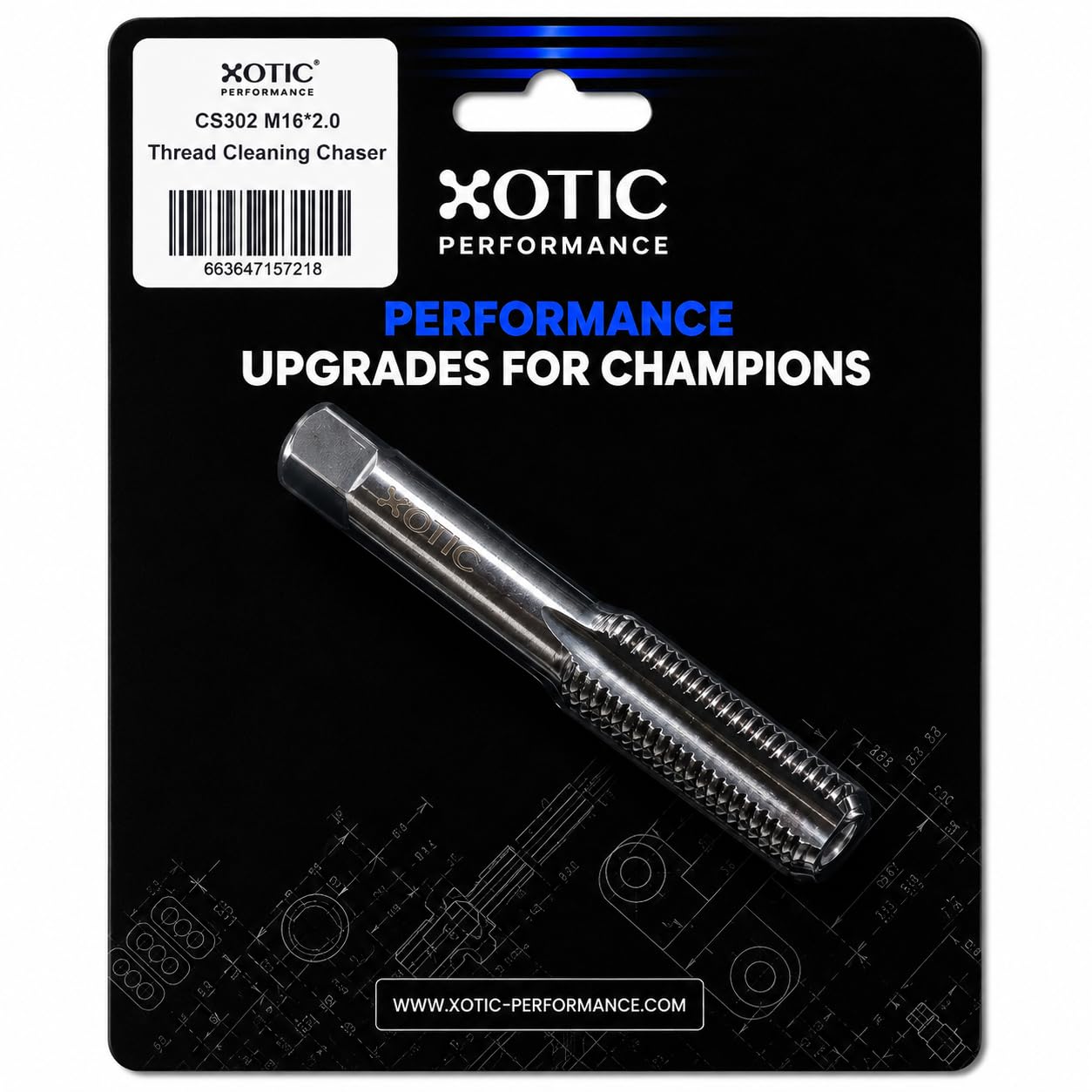 Thread Chaser M16 x 2.0" CS302