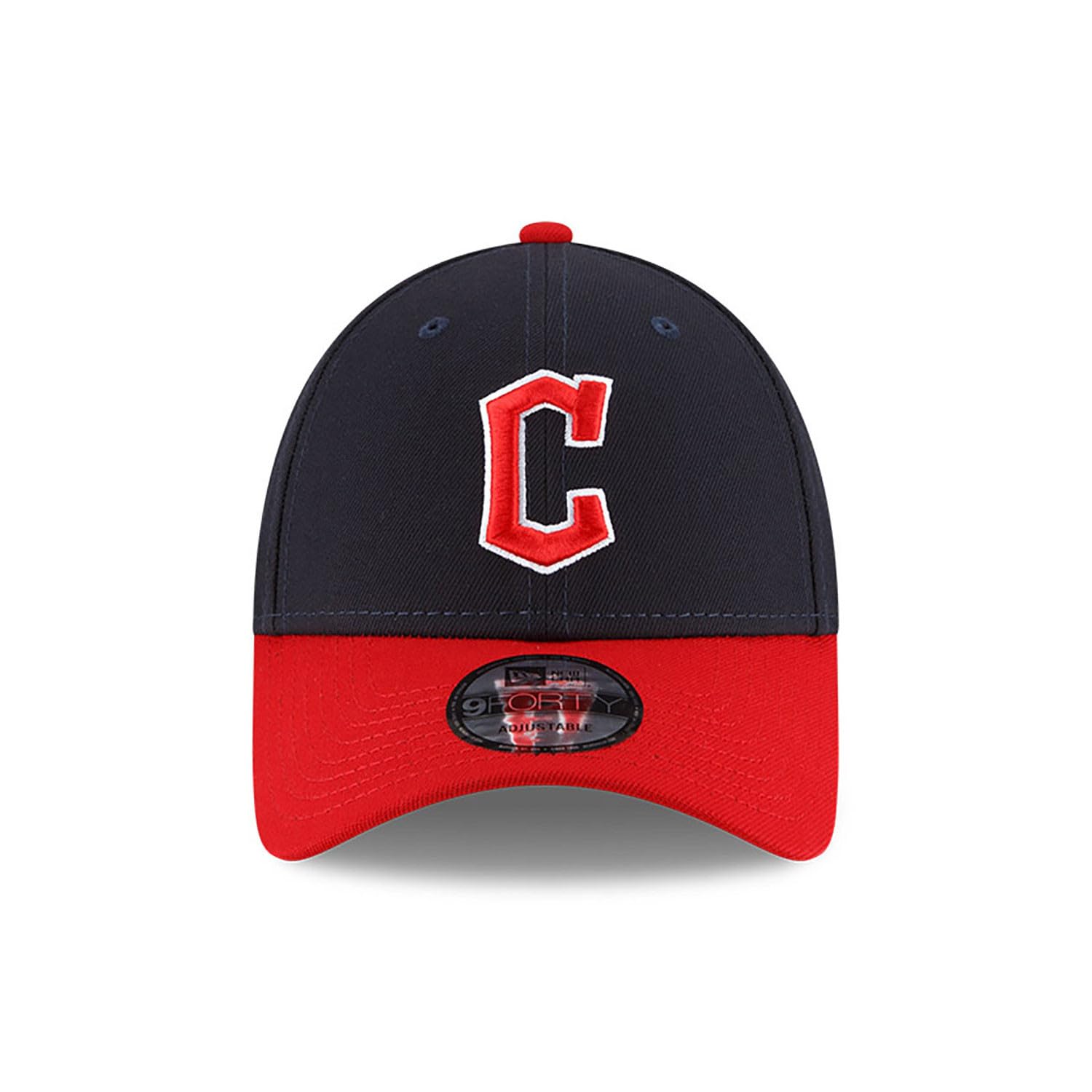 New Era MLB The League 9Forty Verstellbare Basecap Cleveland Guardians - Offizielle Teamfarben – Ansicht 2