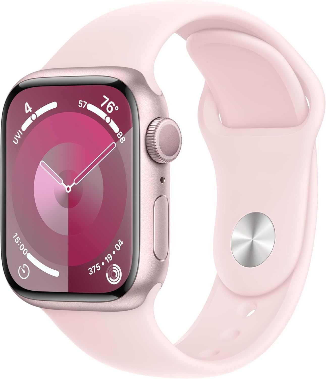 Apple Watch S9 ピンクアルミ41mm GPS+Cellular Apple Watch Series 9 [GPS 41mm] Smartwatch with Pink Aluminum Case