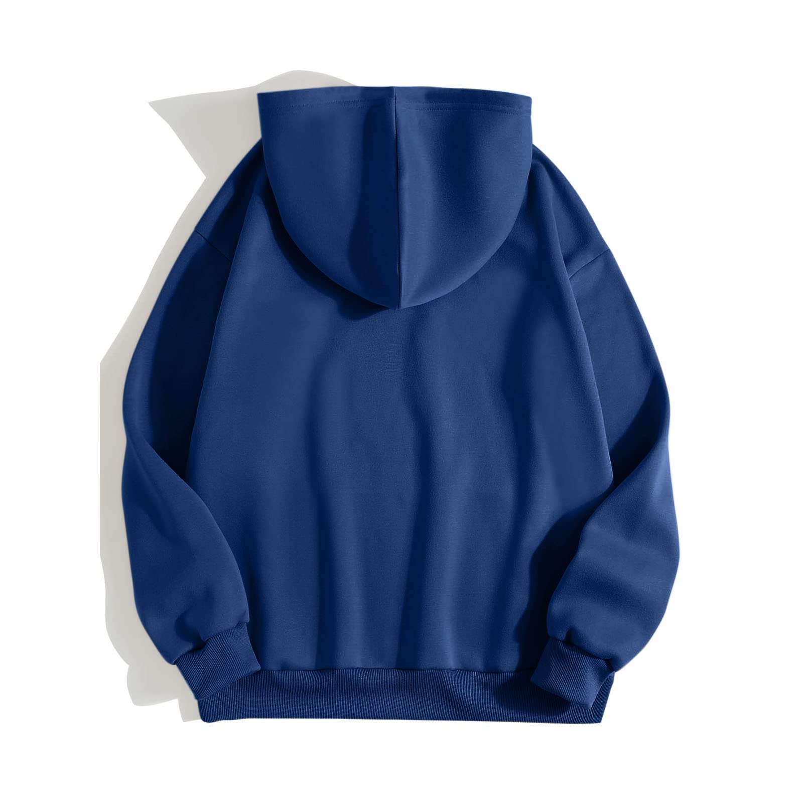 Genérico Sudadera para Hombre Sudaderas con Capucha para Hombre Camisas De De Manga Larga Entrenamiento Suéter con Cremallera Sudaderas Capucha Polar Mezcla Algodón Corte Holgado