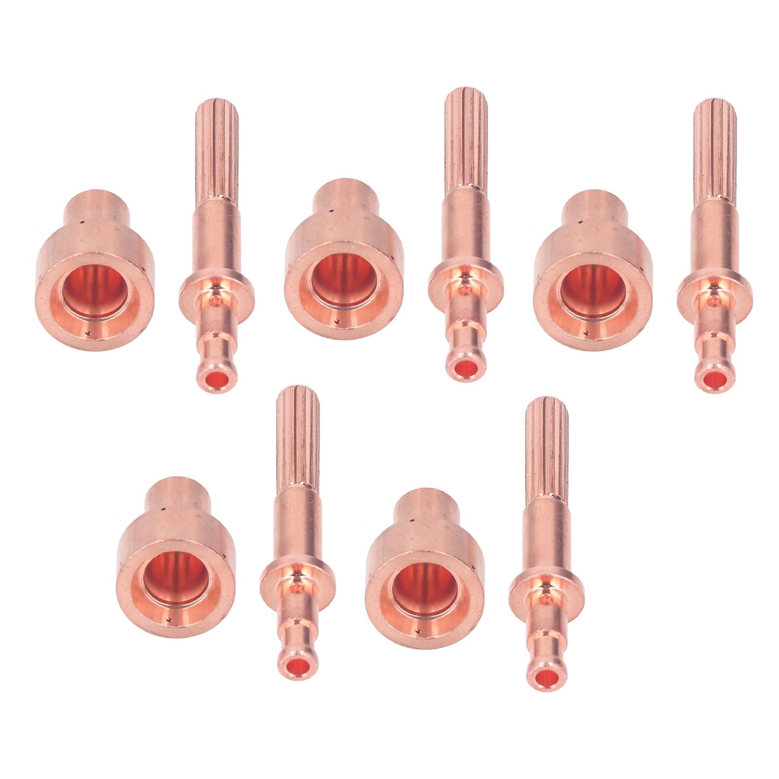 Generic 10Pcs Nozzle Electrode Kit Brass 64006510 Electrode 64006514 Nozzle Tip Consumables for MC60 MC100, Genericzp3dmv075g