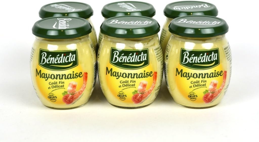 Benedicta Gourmet Mayonnaise French Mayonnaise 8.3o.z (235g) Case of 6 Units- Wholesale