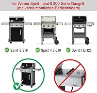Vnierxful Flavorizer Bars Weber Spirit 300 GS4 II 310 320 330 Grill Hőlemezes Csere 7
