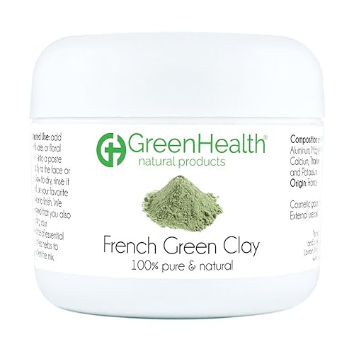 Miniatura 2 de GreenHealth - Polvo de arcilla verde francés 3 oz 100 puro y natural