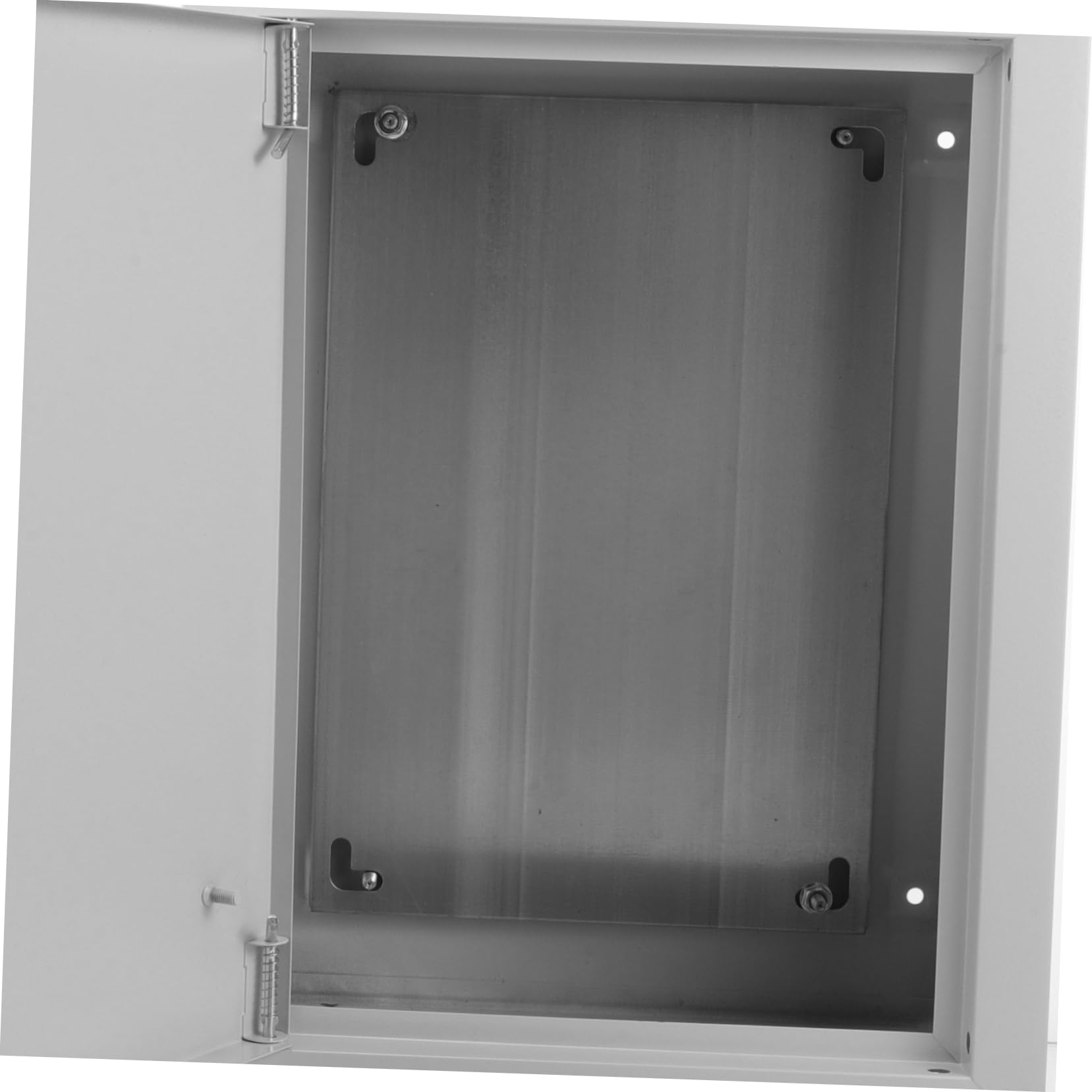 Caja Eléctrica Resistente Intemperie de Aluminio Plata | Montaje en Pared, Protección contra Salpicaduras y Polvo, Uso Comercial E Industrial, para Distribución Eléctrica