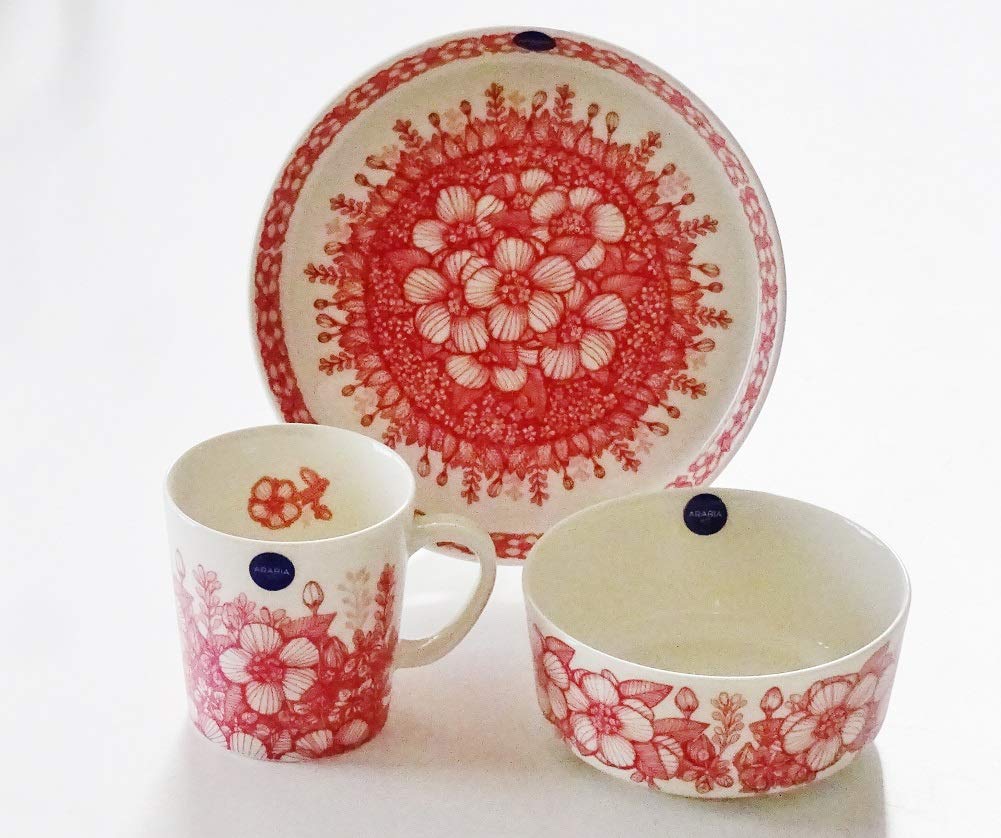 Amazon.co.jp: アラビア(ARABIA) フヴィラHuvila ブランチセット [並行