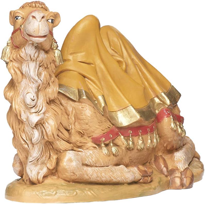 Fontanini by Roman, Seated Camel, 12" Collection, Nativity Figure, Made in Italy
