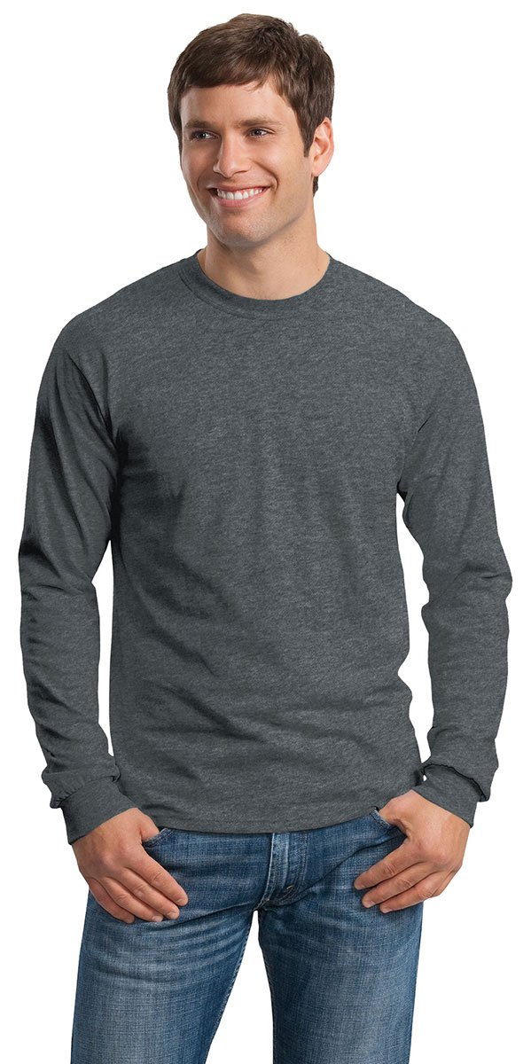 Cotton 6 oz. Long-Sleeve T-Shirt (G240)