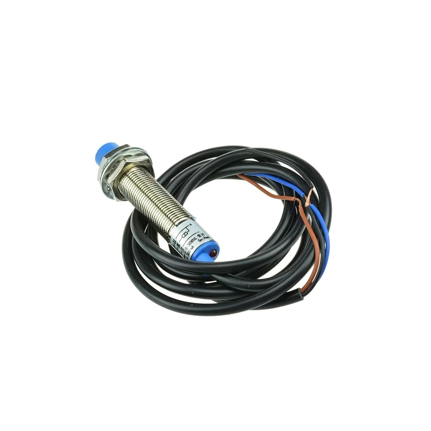 LJ12A3-4-Z/AX AY Inductive Proximity Switch Metal Inductor Sensor Detection PNP/NPN NC DC/AC 2 Wire NO DC6-36V(Type 2)