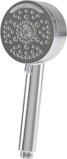 Symmons HydroMersion Contemporary 4 Inch Multifunction High Pressure 7 Mode Round Adjustable Handheld Shower Wand in Polished Chrome