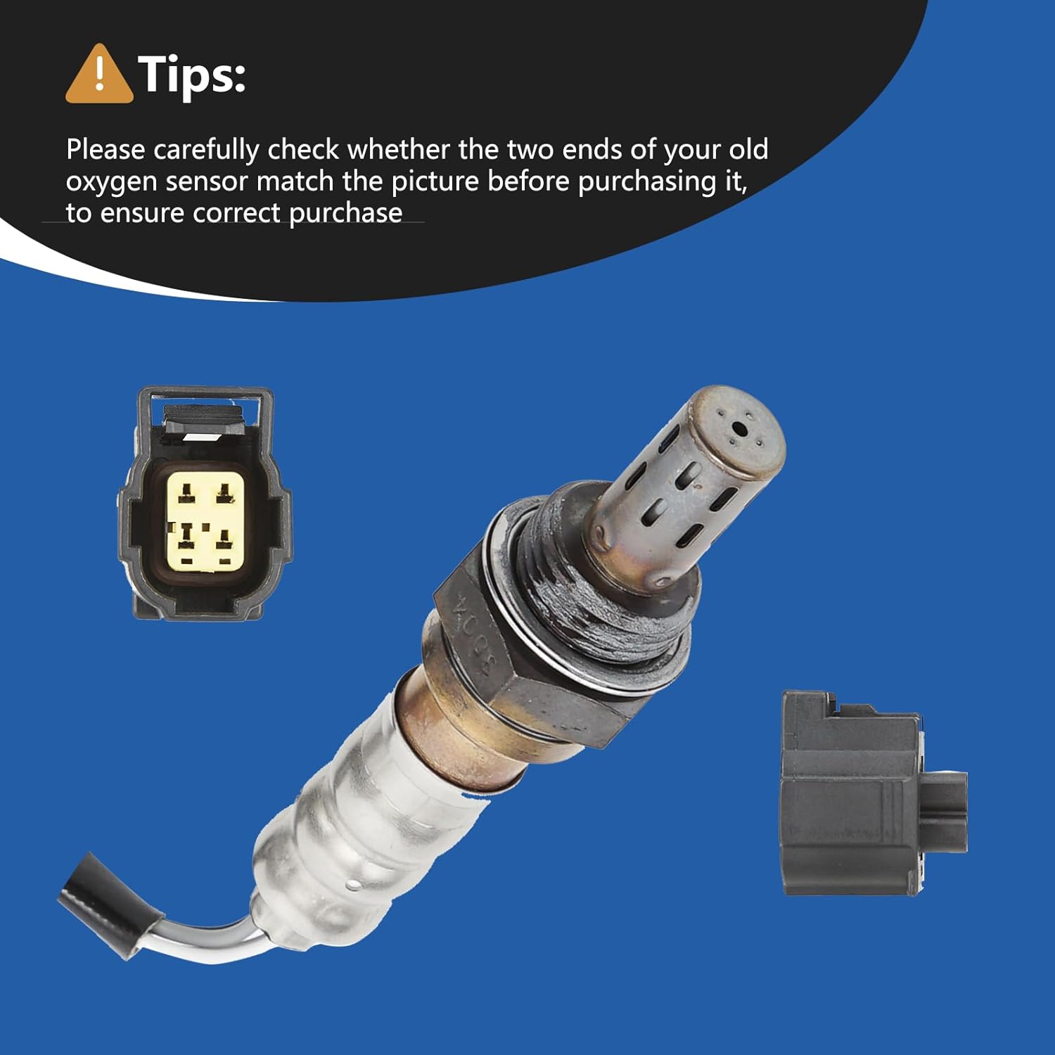 Oxygen O2 Sensor Upstream and Downstream for Dodge Avenger Caravan Charger Dakota Grand Caravan Nitro Stratus, for Jeep Cherokee Commander Grand Wrangler JK, for Chry 200, Replace 56028994AA 4Pcs