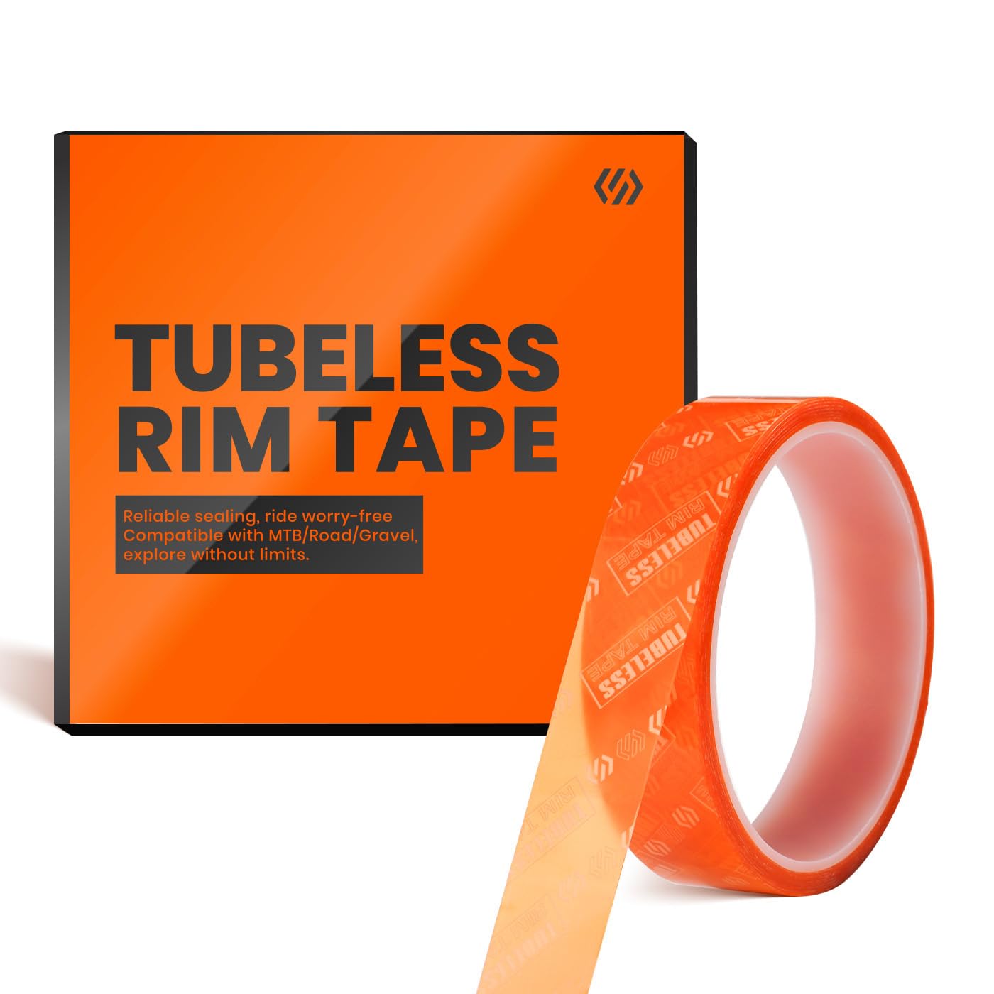 Chooee Tubeless Rim Tape,Self-Adhesive MTB Bike Rim Tape for Mountain/Gravel/Raod Bicycle,Width 21mm x 10m Roll Tubeless Kit for Bike Wheel Tape