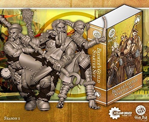 Guild Ball: Brewer Starter Set (Tapper, Hooper, Friday) by Steamforged Games
