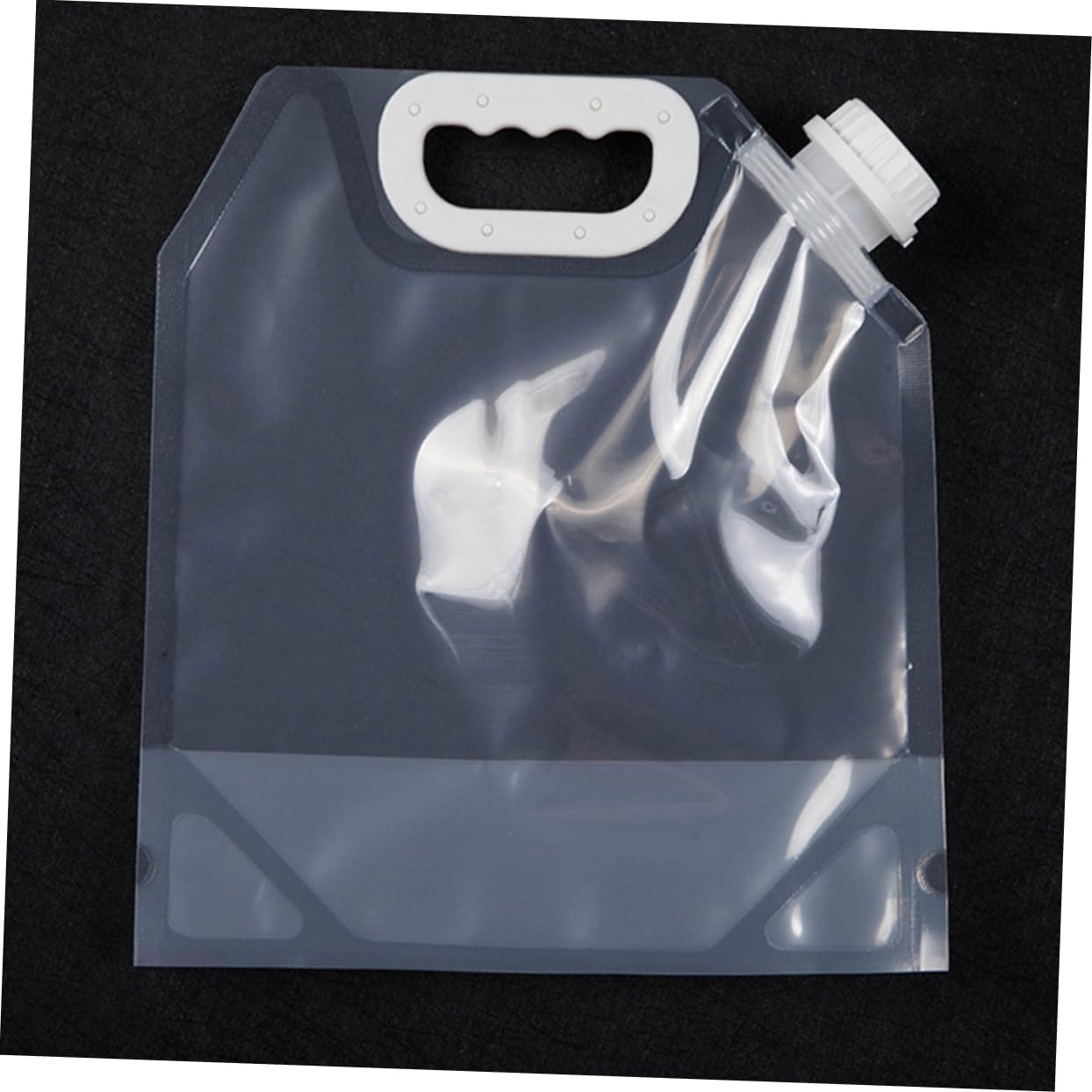 5l Large Capacity Foldable Water Container Portable Outdoor Storage Bag for Hiking Camping Travel