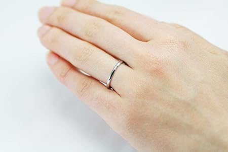 Pt900 シンプルリング　結婚指輪　重ね付けに　甲丸リング　プラチナリング 楽天市場】リング 指輪 甲丸リング 結婚指輪 マリッジリング