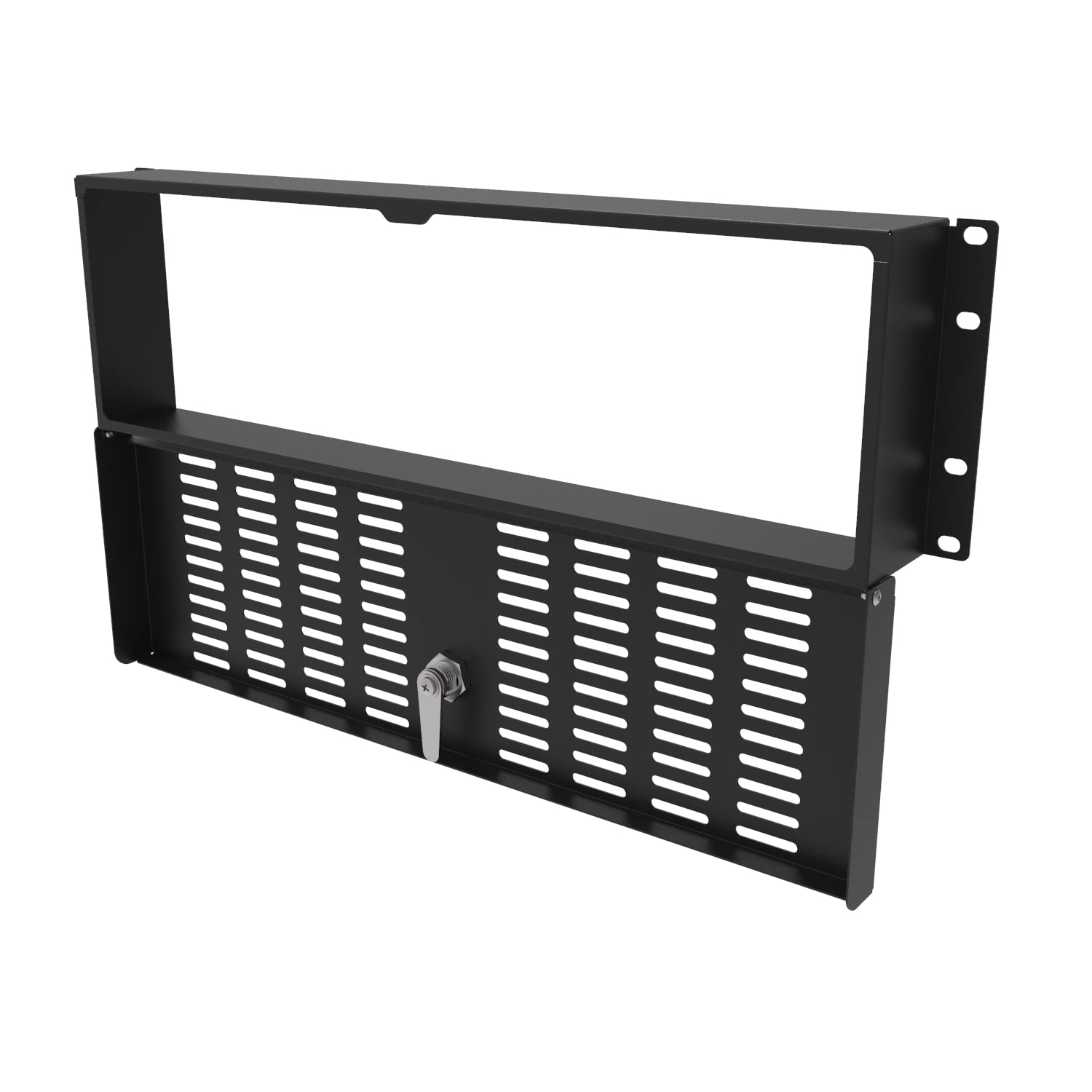 Amazon | JINGCHENGMEI 3U ラックマウントセキュリティカバー 19インチ