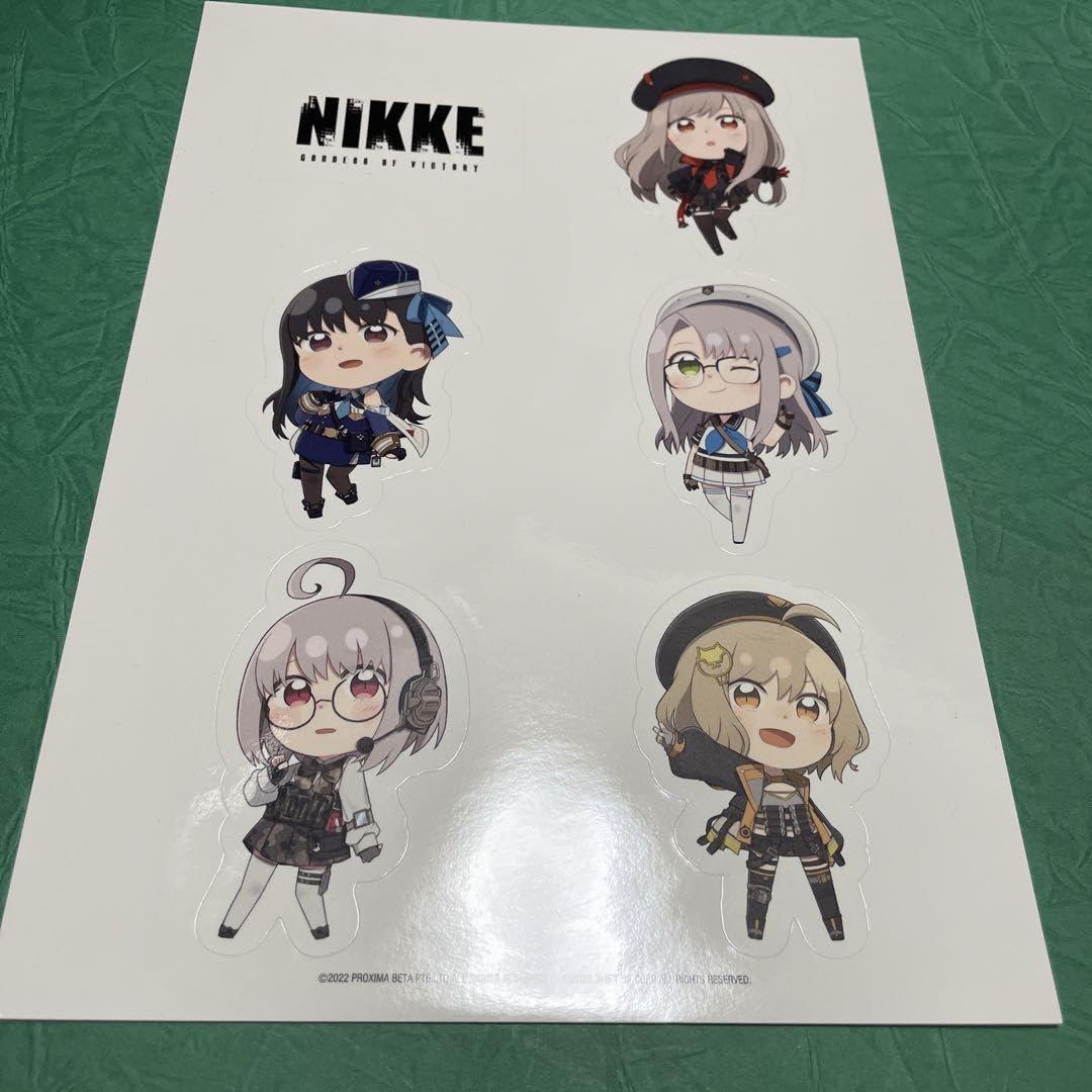 Amazon.co.jp: 勝利の女神 nikke メガニケ シール ステッカー マリアン