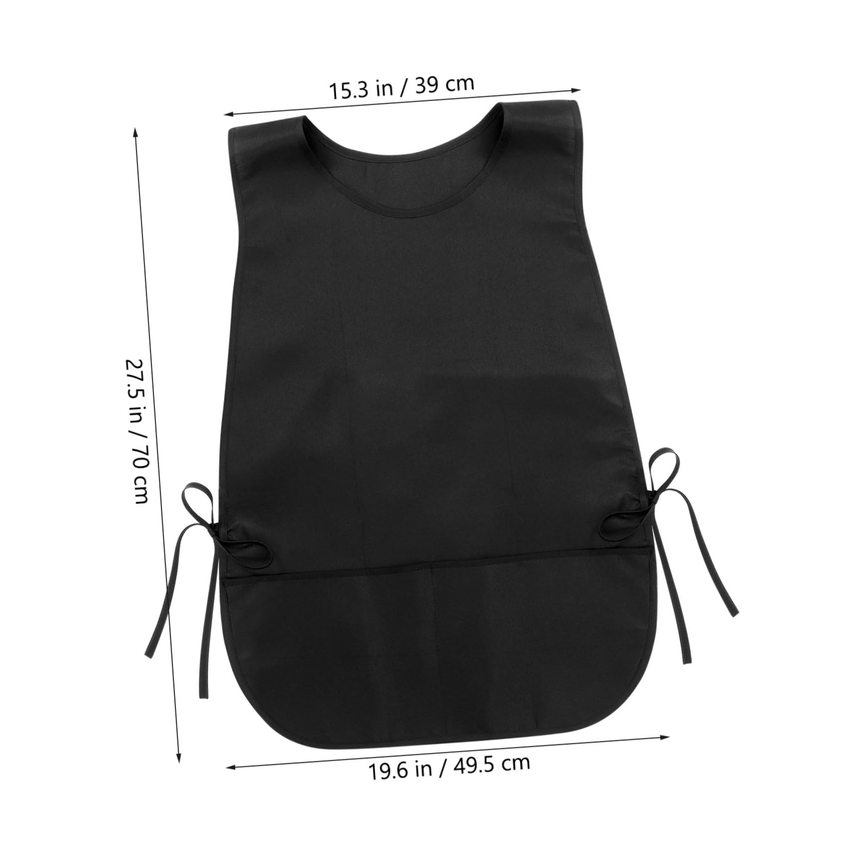KOMBIUDA Delantal y Anti-manchas para y Peluqueros sin Mangas Resistente y Fácil de Lavar para Estilistas y Trabajos Profesionales