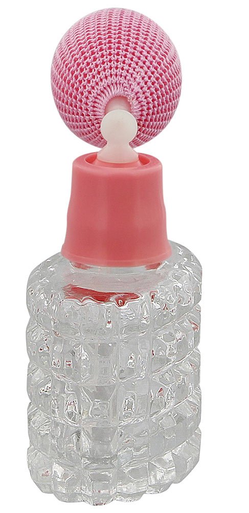 Kosmetex Glasflakon Mit Zerstäuber – 40 Ml, Kristallglasschliff, 2er Set + Trichter