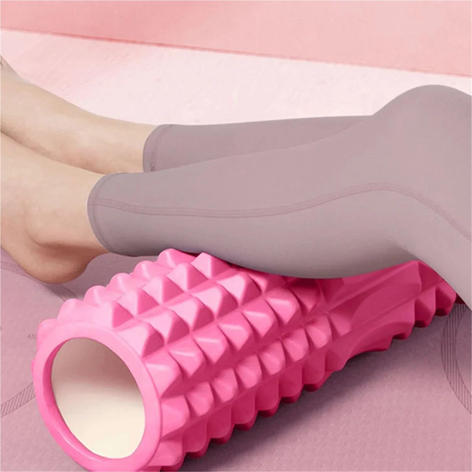 Schaumstoff-Massagerolle, hohle Yoga-Säule, Fitnessgeräte for Muskelmassage FüR Massage(Color1)