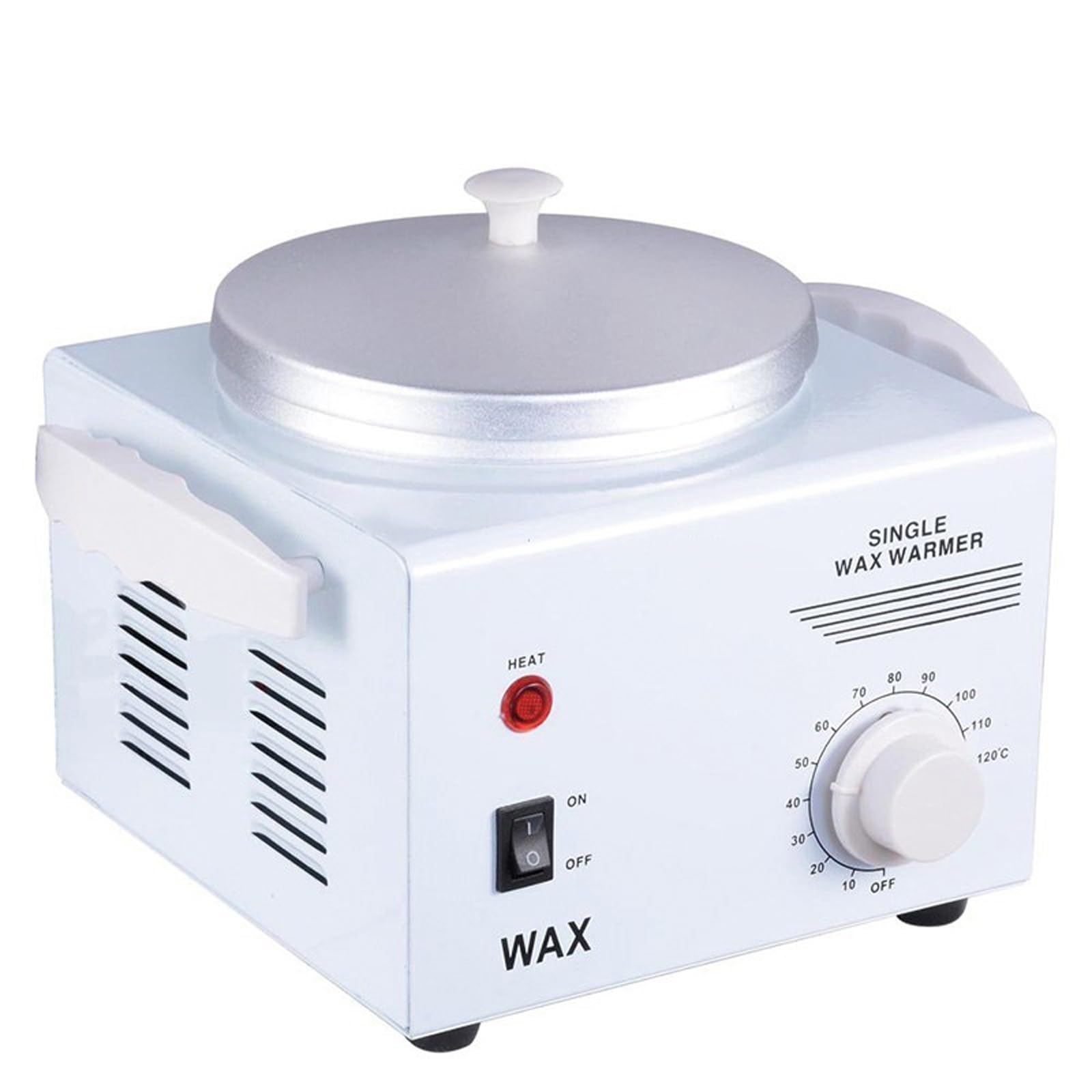 CUSMA Machine De Trempe De Chocolat Électrique, Pot De Fusion De Chocolat, 10 ℃ ~ 120 ℃ Réglable, Pot Unique pour Faire du Chocolat Et des Bonbons
