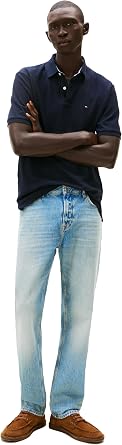 Tommy Hilfiger Men's Short Sleeve Cotton Pique Polo Shirt in Classic Fit