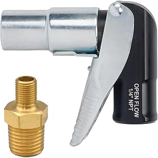 LockNFlate Tire Inflator Bundle – Locking Air Chuck & Accessories, Heavy-Duty, 150 PSI Compatible