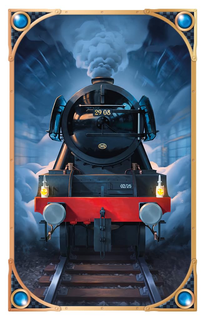 Les aventuriers du rail Asmodee Europe Jeu de Base - Version Française - Jeu de Société et Stratégie pour Enfants dès 8 Ans - 2 à 5 Joueurs - Days of Wonder