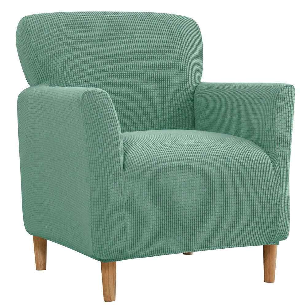 Housse de Fauteuil 1 Place,Housse de Fauteuil Crapaud Extensible Chesterfield,Housse Fauteuil Salon Club il Lavable,Couverture de Fauteuil Facile | Leroy Merlin