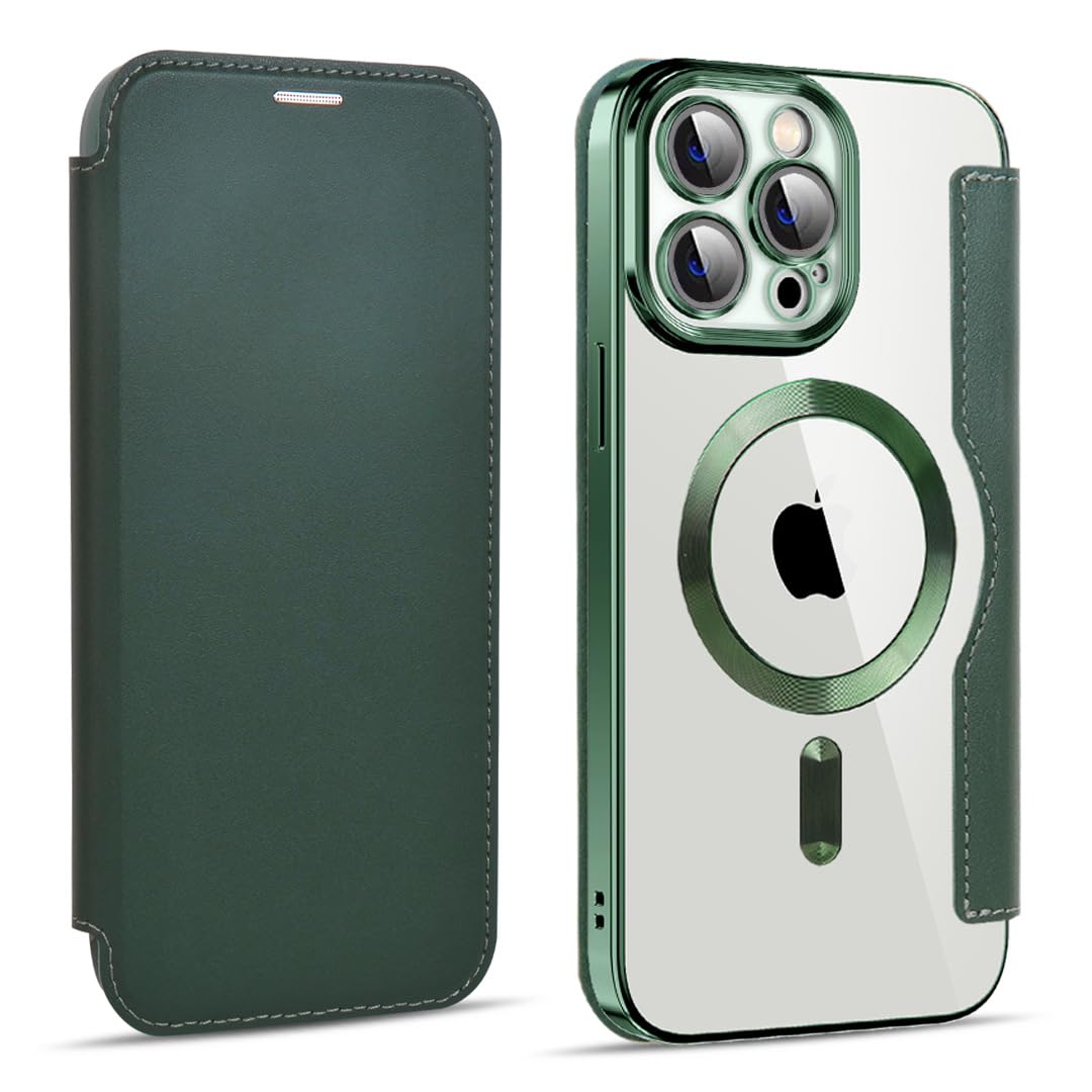 Amazon.co.jp: CeleBerry iphone 16 pro ケース 手帳型 透明 薄型 