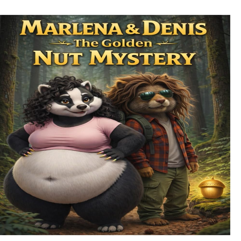 Marlena&Denis The Golden Nut Mystery: A cozy Forest Detective Story (Furville Adventures)