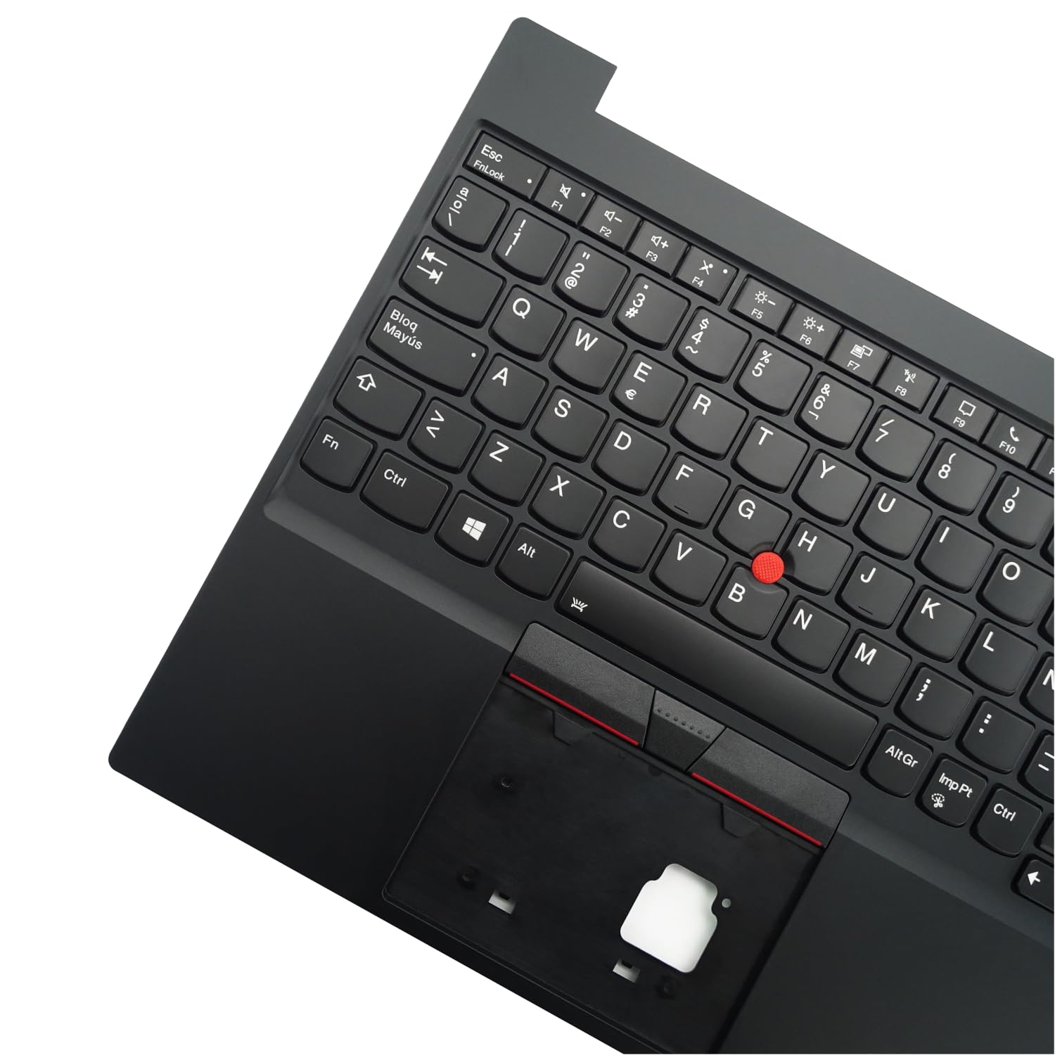 Teclado retroiluminado de repuesto compatible con Lenovo ThinkPad E15 Gen2 Gen3 Gen4 (español)