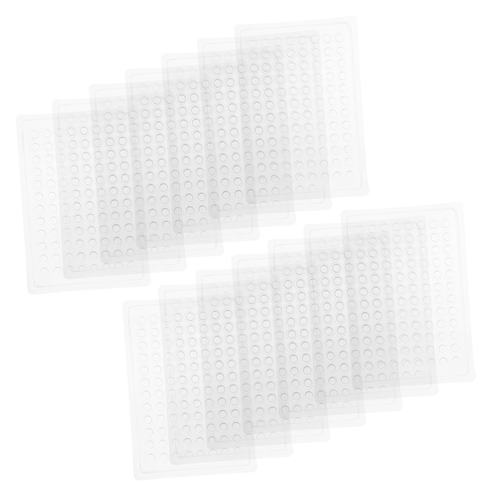 ABOOFAN 3 Set Piastra Di Reazione Della Piastra Del Coagulo Di Laboratorio Piastra Di Coltura Cellulare Vassoio Di Coltura Vassoio Per Colture Cellulari Trasparente Pvc 100 Pezzi*3