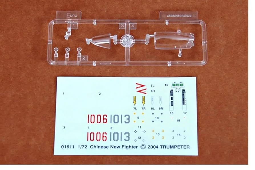Amazon | 組立スケールモデルキット 01611 中国 J10戦闘機 1/72