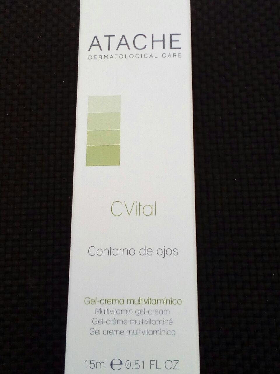Actibios Cvital Eye Contour Gel-Cream 15Ml. 1 Unit 400 g, Multicolored, 400 g (Pack of 1)